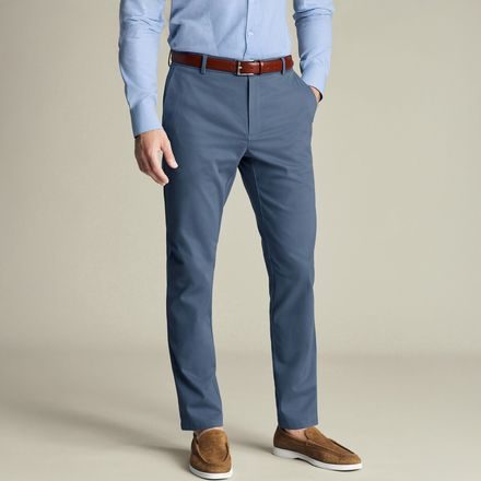 Charles Tyrwhitt Ultimate Non-Iron Chinos — Airforce Blue