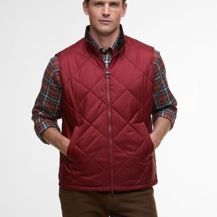 Barbour Finn Gilet — Brick Red