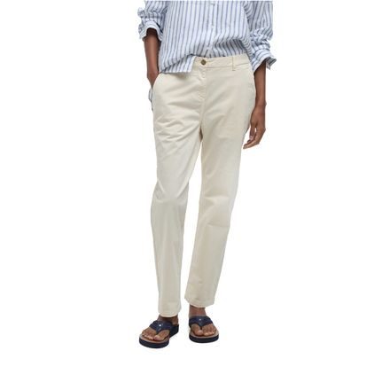 Barbour Chino Trousers — Ecru