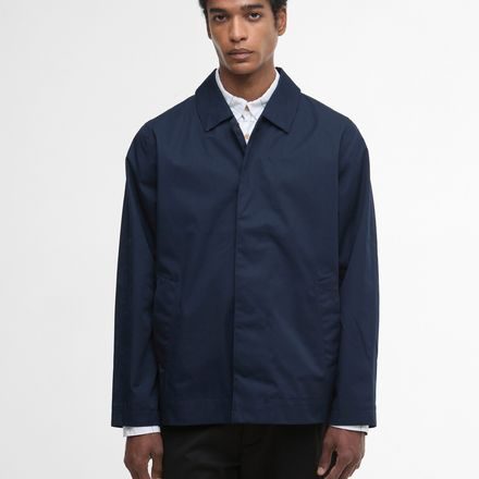 Barbour Short Rokig Waterproof Jacket — Navy