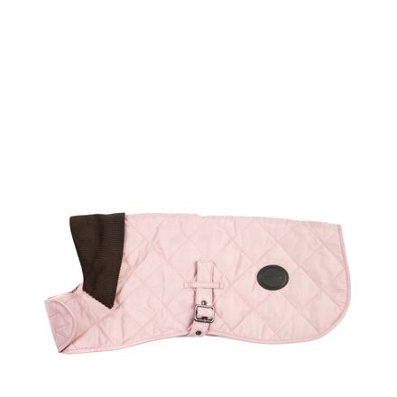 Barbour Quilted Dog Coat — Pink