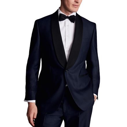 Charles Tyrwhitt Shawl Lapel Tuxedo Jacket — Dark Navy