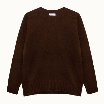 Jamieson's Saddle Shoulder Jumper — Bordeaux