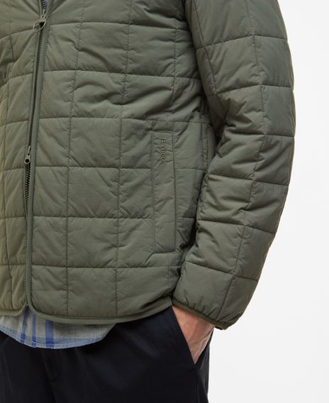 Barbour Elmstone Quilted Jacket — Uniform Green