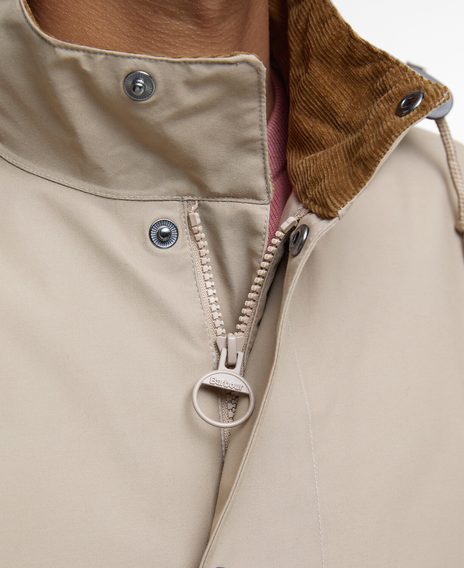 Barbour Chelsea Waterproof Mac — Washed Stone