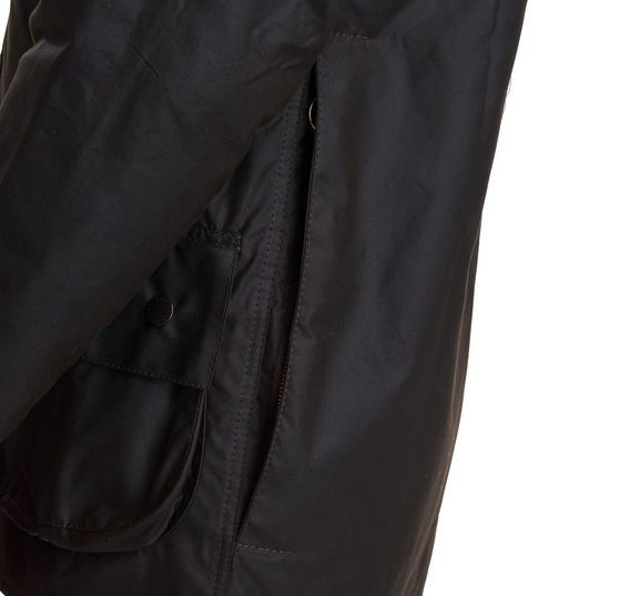 Voštana jakna Barbour Classic Beaufort – maslinasta