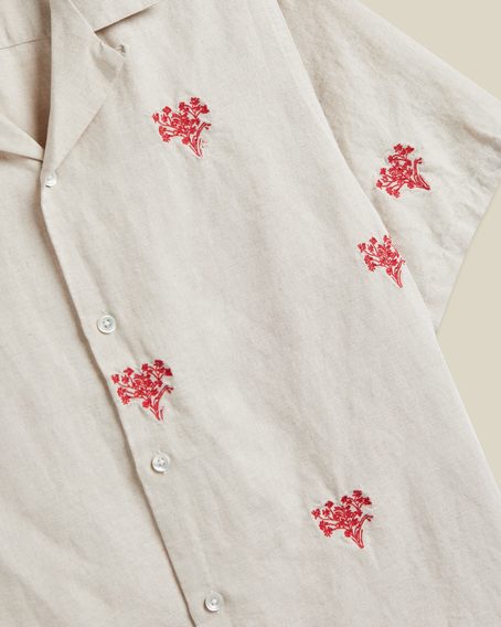 Portuguese Flannel — Embroidery Bouquet