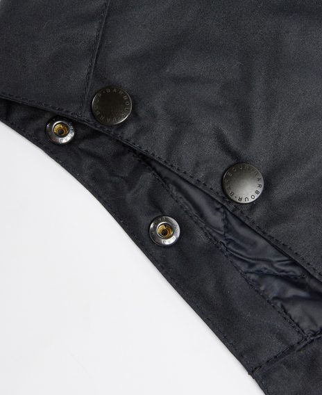 Barbour Wax Storm Hood — Navy