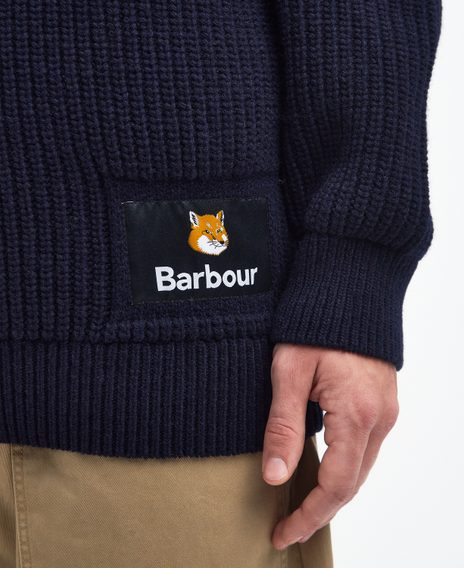 Barbour × Maison Kitsuné Landscape Knitted Jumper