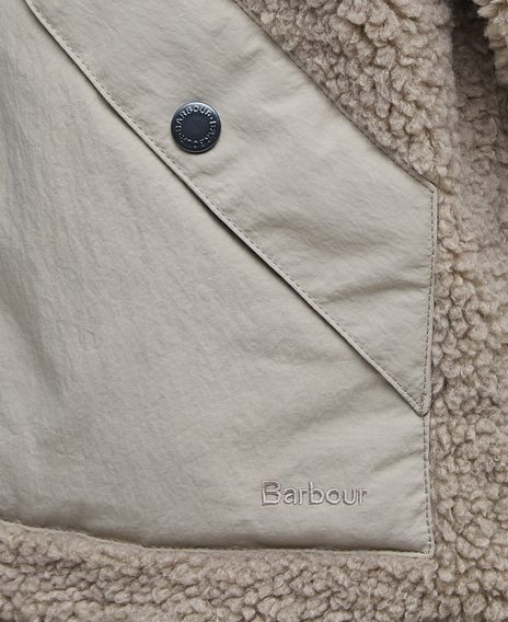 Barbour Weardale Fleece Jacket — Concrete