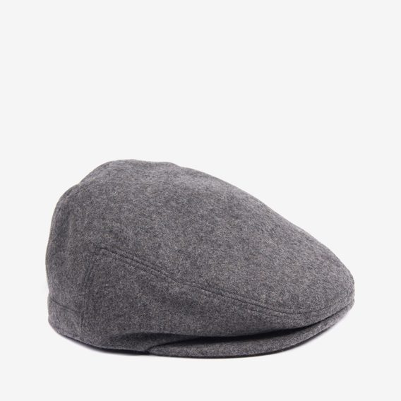 Barbour Redshaw Flat Cap — Classic Grey