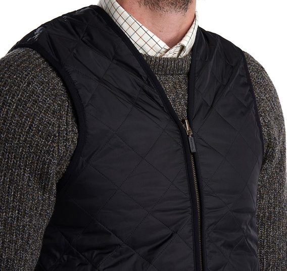 Barbour Quilted Gilet — Black