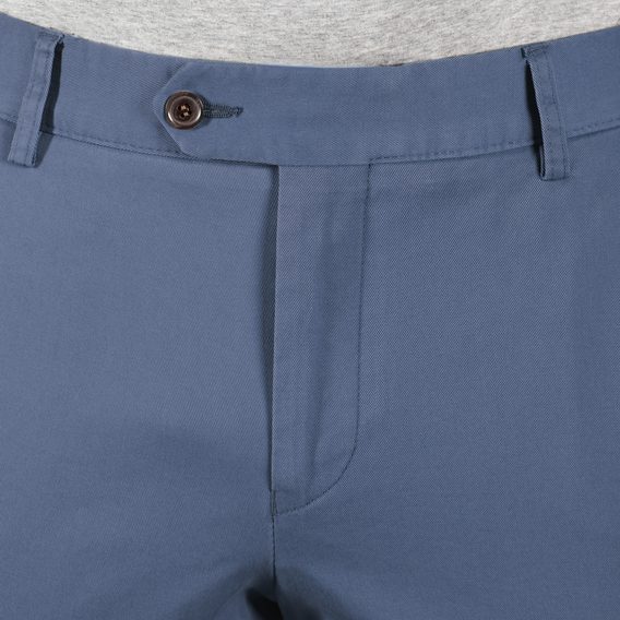 Udobne hlače chinos John & Paul – plave
