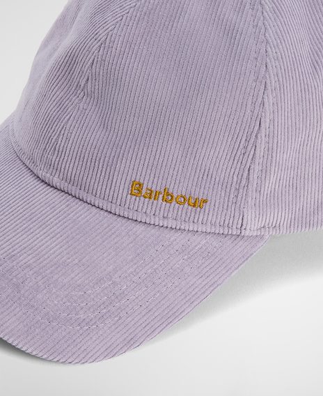 Barbour Oakley Cord Cap — Heather Mist