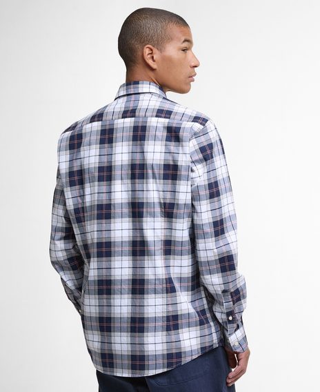 Barbour Wetheram Tailored Long-Sleeved Shirt — Riverstone Tartan