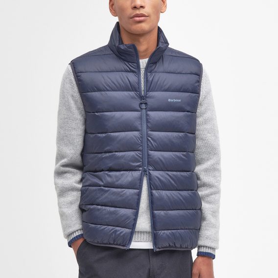 Barbour Bretby Puffer Gilet — Navy