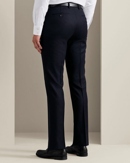 Charles Tyrwhitt Italian Flannel Suit Pants — Navy