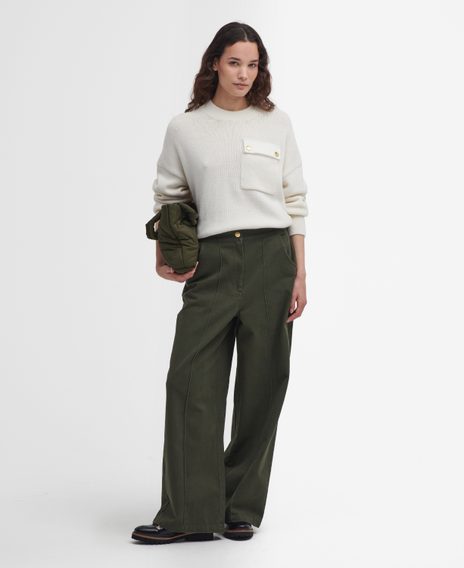 Barbour Allerston Utility Trousers — Olive
