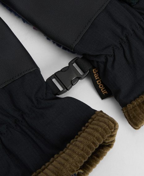 Barbour Field Tartan Fleece Gloves