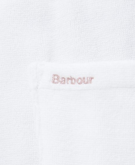 Barbour Ada Dressing Gown — Classic White