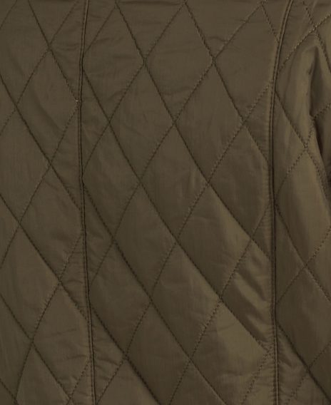 Barbour Flyweight Cavalry Quilted Jacket — Olive