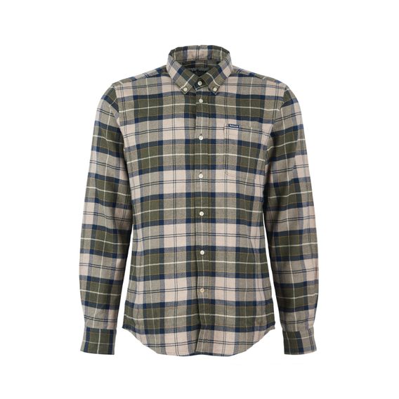 Barbour Kyeloch Tailored Shirt — Forest Mist