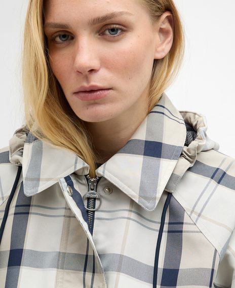 Barbour Ballina Check Showerproof Jacket