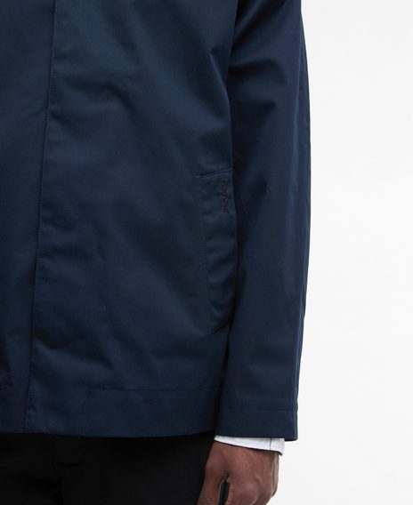 Barbour Short Rokig Waterproof Jacket — Navy