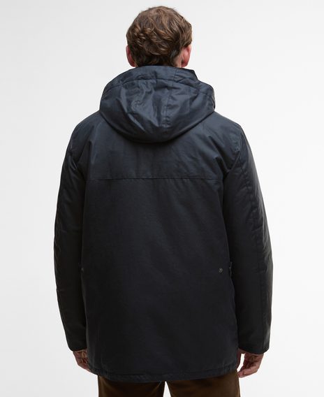 Barbour Bleaberry Wax Jacket — Navy