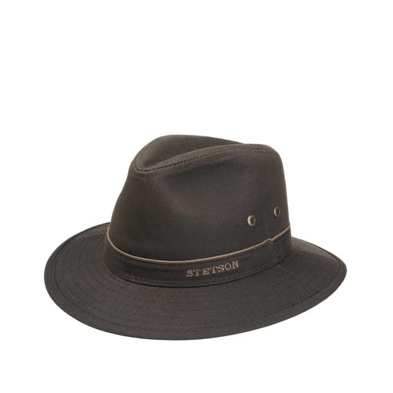 Stetson Brass Waxed Cotton Traveller