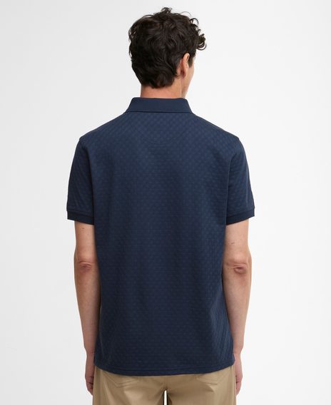 Barbour Hockham Tailored Fit Polo Shirt — Navy