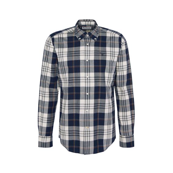 Barbour Edgar Tailored Shirt — Navy