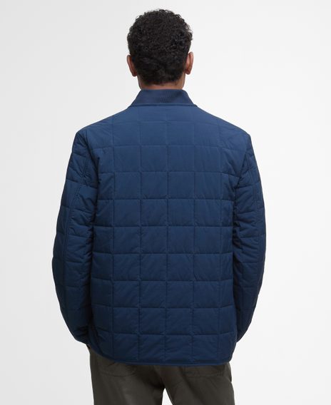 Barbour Elmstone Quilted Jacket — Navy