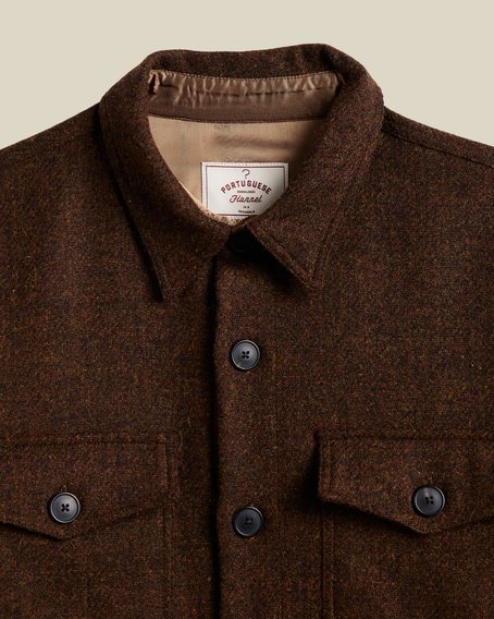 Portuguese Flannel Wool Field — Old Bronze