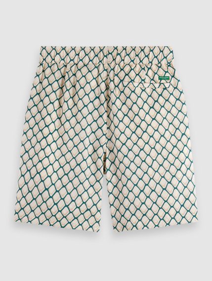 Scotch & Soda — Fave Printed Tencel Bermuda Shorts