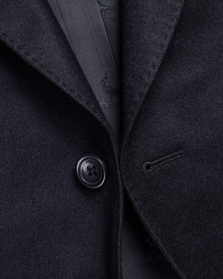 Charles Tyrwhitt Italian Flannel Suit Jacket — Navy