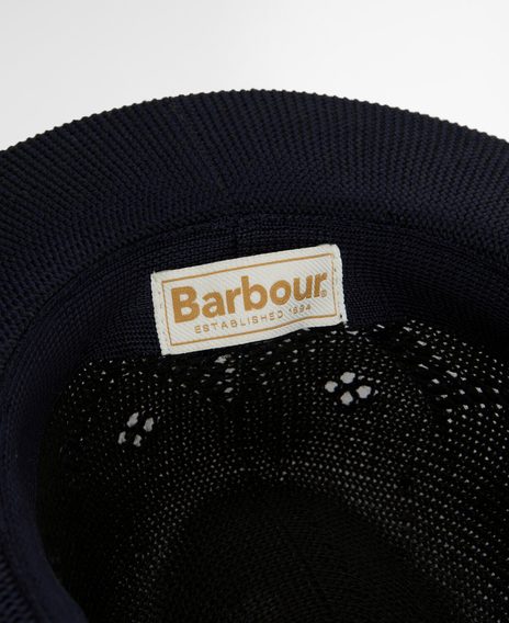 Barbour Flowerdale Trilby Summer Hat — Navy