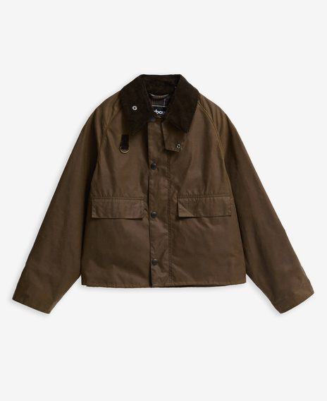 Barbour Spey Waxed Jacket — Beech