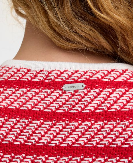 Barbour Polly Striped Cardigan