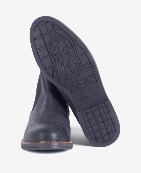 Barbour Farsley Chelsea Boots — Black
