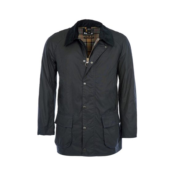 Barbour Bristol Wax Jacket — Navy