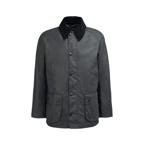 Barbour Ashby Wax Jacket — Grey