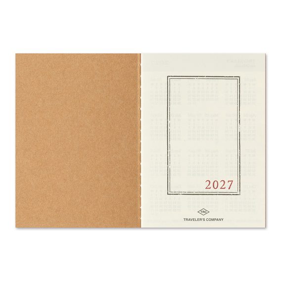 Traveler's 2027 Diary — Monthly (Passport)