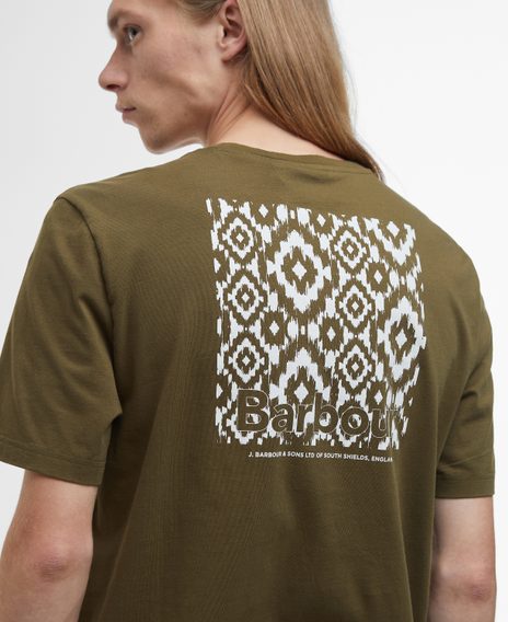 Barbour Homelane Relaxed Fit T-Shirt — Light Sage