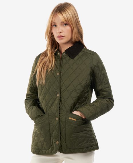 Barbour Annandale Quilted Jacket — Olive