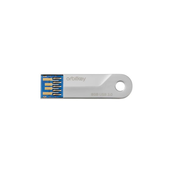 Gentleman Store - USB flash memorija 8 GB za privjesak za ključeve Orbitkey  - Orbitkey - Privjesci za ključeve - Za put, Dodaci