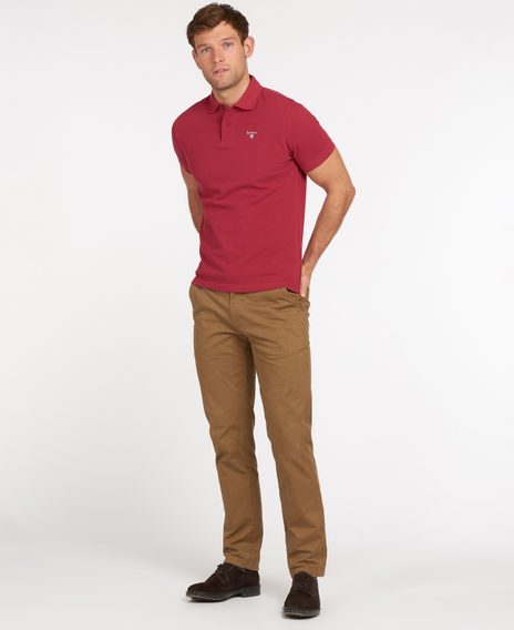 Barbour Sports Polo Shirt — Iron Ore