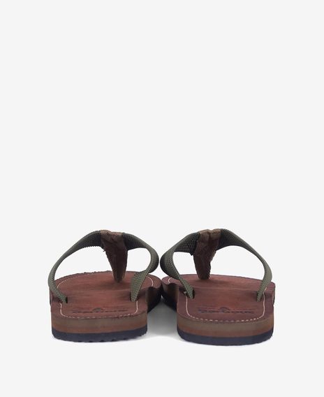 Barbour Toeman Beach Sandal — Olive