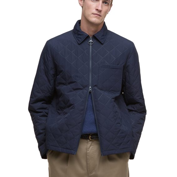 Barbour Filey Ultralight Quilted Jacket — Navy