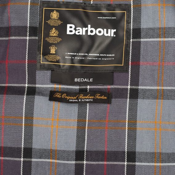 Dječija voštana jakna Barbour Bedale - crna